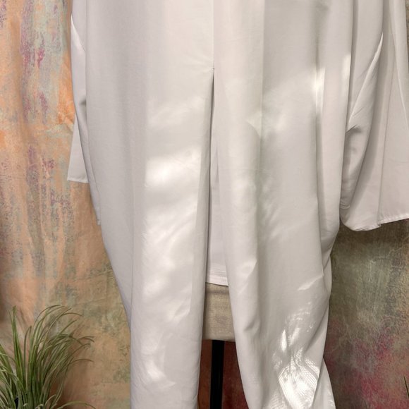 VTG📌 Ronnetta Stunning 90s Bold Color Blocks Big Button Down Blouse - Picture 8 of 16